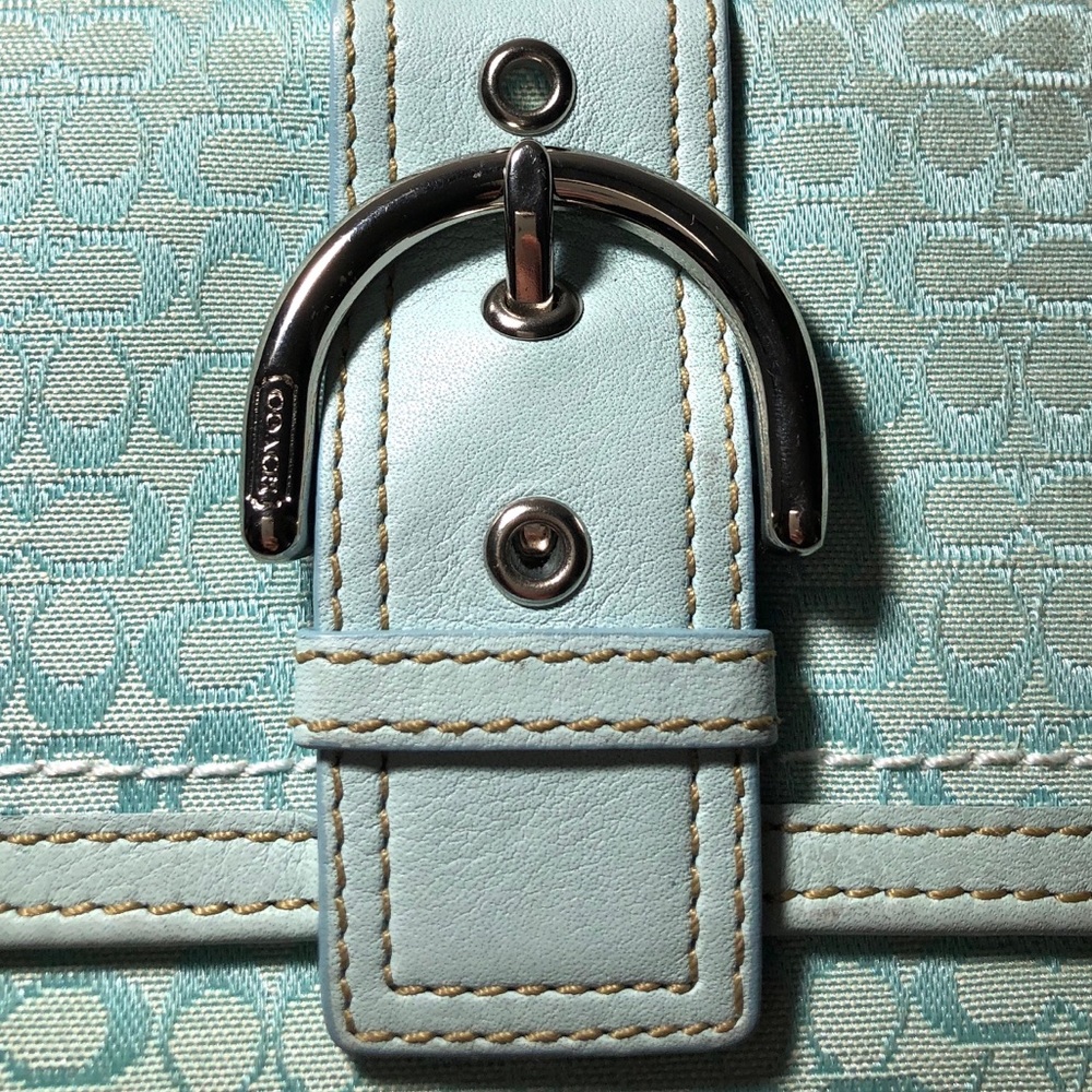 COACH SIGNATURE JACQUARD WALLET - Picture 2 of 7